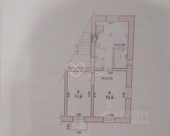 2-к кв. Волгоградская область, Волгоград Козловская ул., 24 (42.6 м) - Фото 2