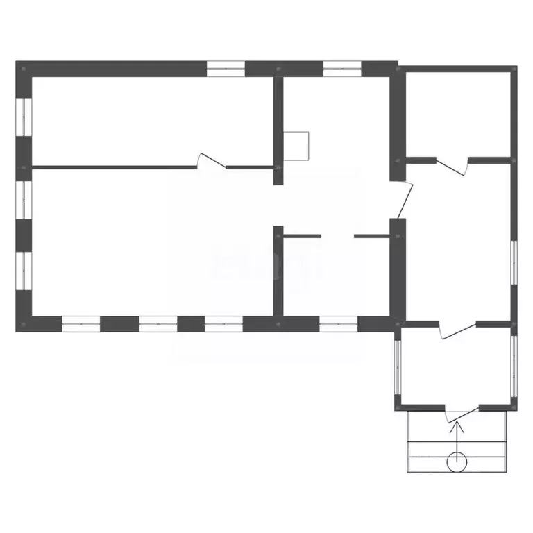 Дом в Амурская область, Белогорск Раздольная ул., 19 (50 м) - Фото 2