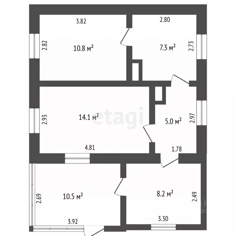 Дом в Крым, Сакский район, Лесновское с/пос, с. Гаршино ул. ... - Фото 2