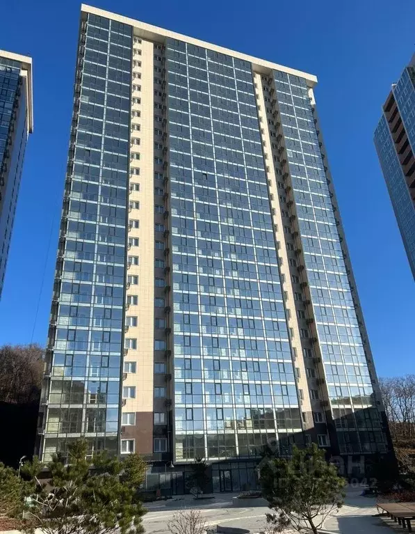 1-к кв. Приморский край, Владивосток ул. Зеленый Бульвар, 27к1 (42.0 ... - Фото 1