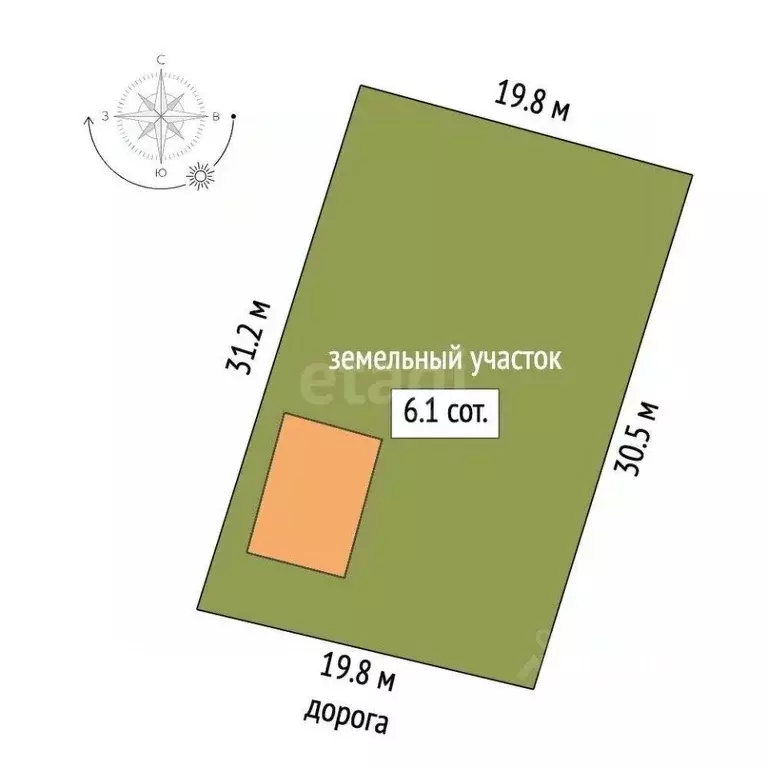 Дом в Владимирская область, Петушинский район, Нагорное муниципальное ... - Фото 2