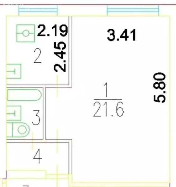 1-комнатная квартира: Москва, улица Бехтерева, 7к2 (32 м) - Фото 1
