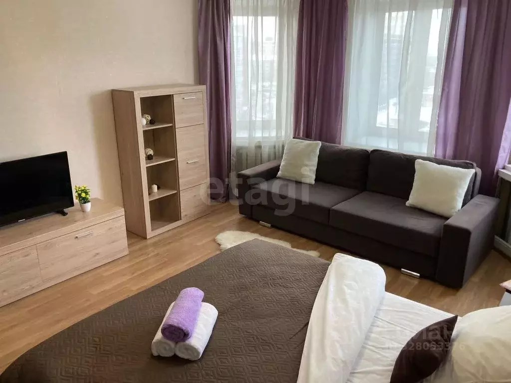 1-к кв. Тюменская область, Тюмень ул. Циолковского, 7 (45.5 м) - Фото 1