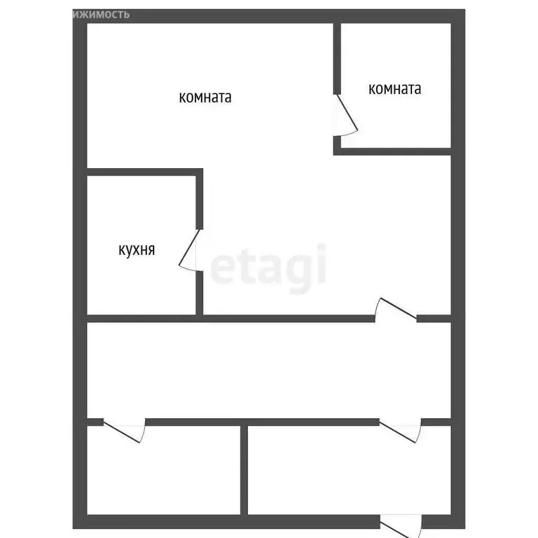 Дом в Кыштым, улица Елисеева (62.6 м) - Фото 1