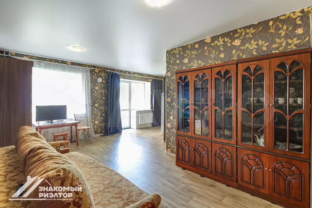 Квартира-студия, 32,1 м, 1/10 эт. - Фото 1