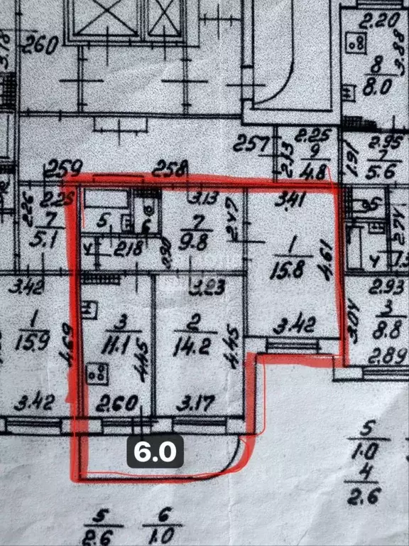 2-к кв. Санкт-Петербург Малая Карпатская ул., 17 (50.0 м) - Фото 2