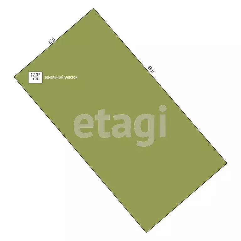 Участок в Пионерское, Крымская улица (12.07 м) - Фото 1