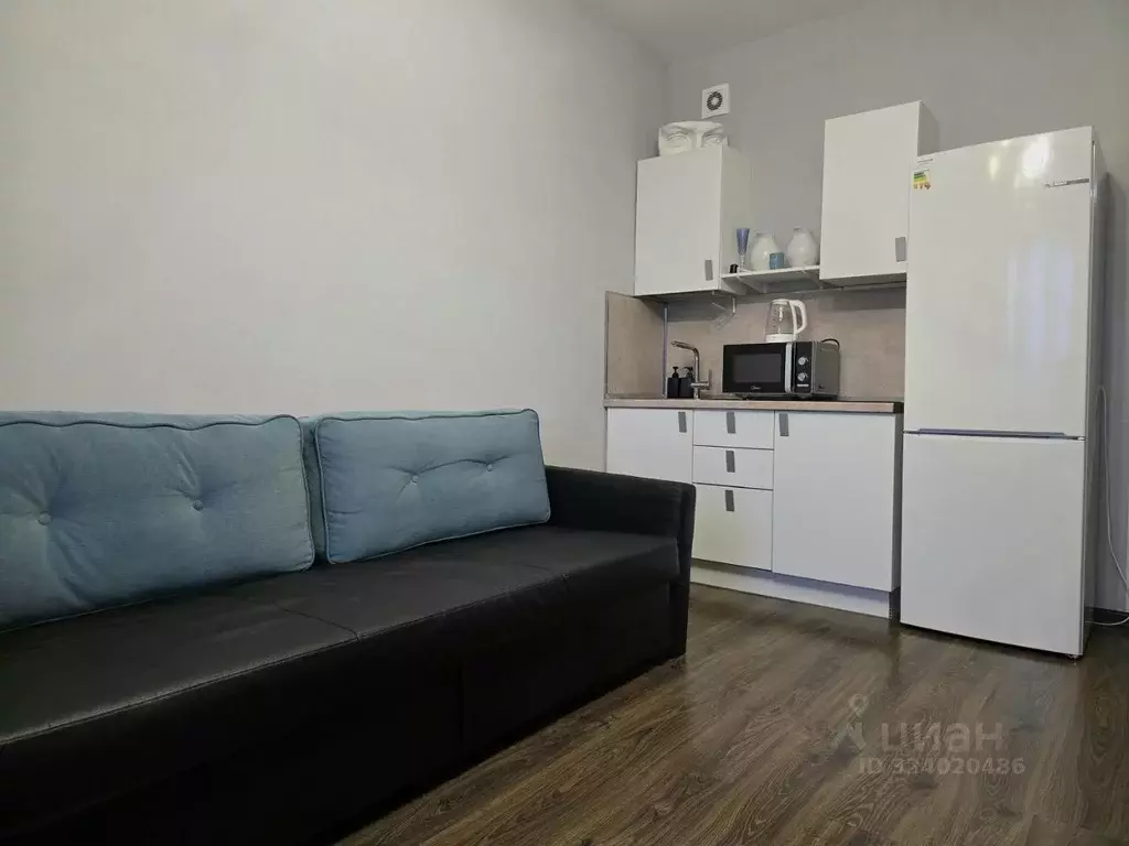 Студия Санкт-Петербург ул. Плесецкая, 20к1 (23.9 м) - Фото 2