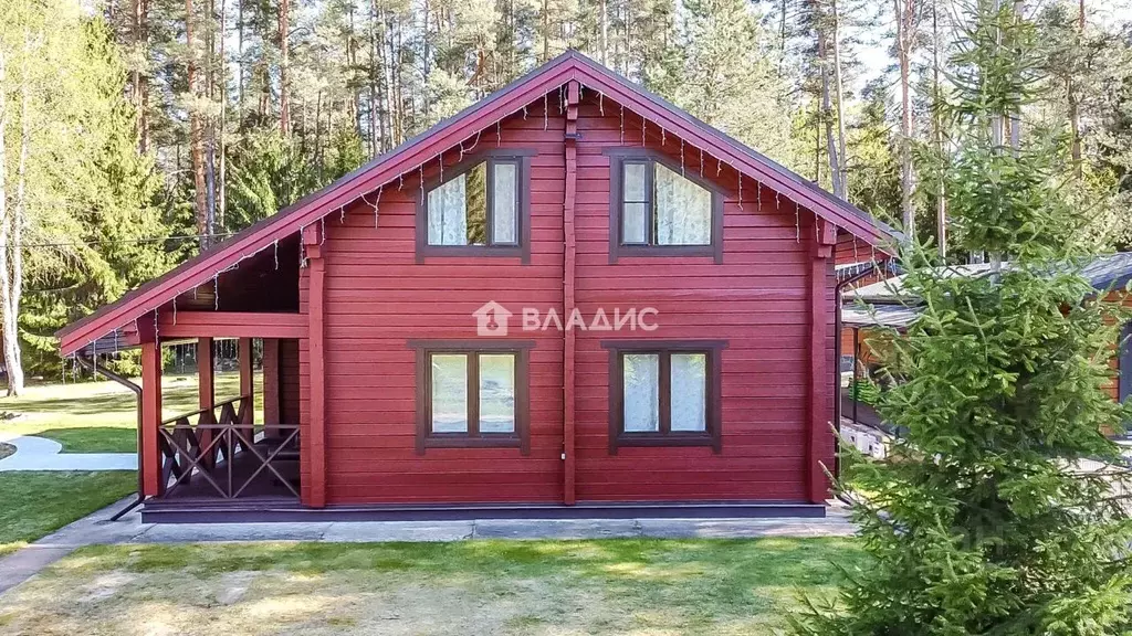 Дом в Ленинградская область, Приозерский район, Ромашкинское с/пос, ... - Фото 1