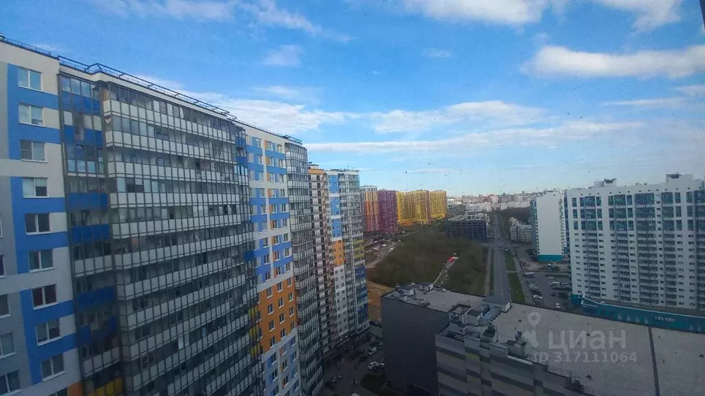 Студия Санкт-Петербург ул. Плесецкая, 10 (21.0 м) - Фото 1