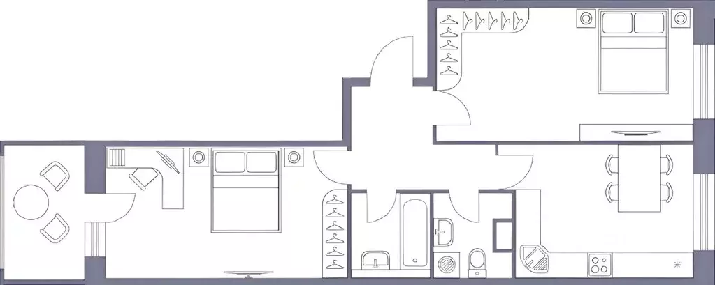 2-к кв. Московская область, Щелково ул. Жегаловская, 29 (66.0 м) - Фото 2
