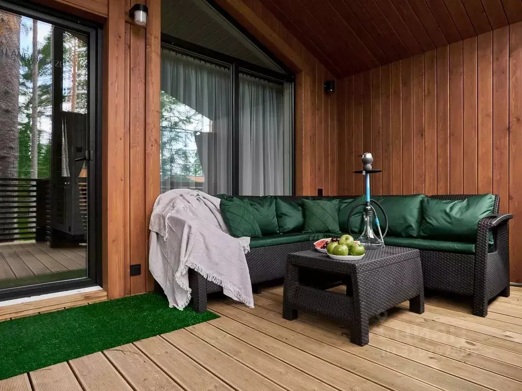 Дом в Ленинградская область, Выборгский район, Полянское с/пос, пос. ... - Фото 2