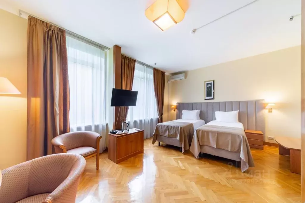 Комната Москва пер. Плотников, 12 (28.0 м) - Фото 1