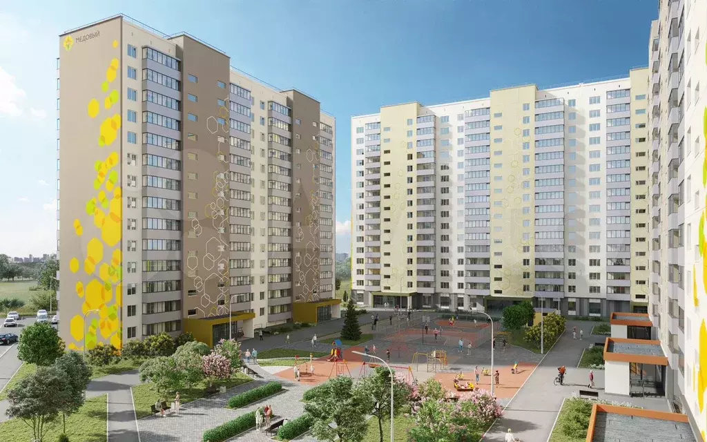 2-к. квартира, 36 м, 8/14 эт. - Фото 0