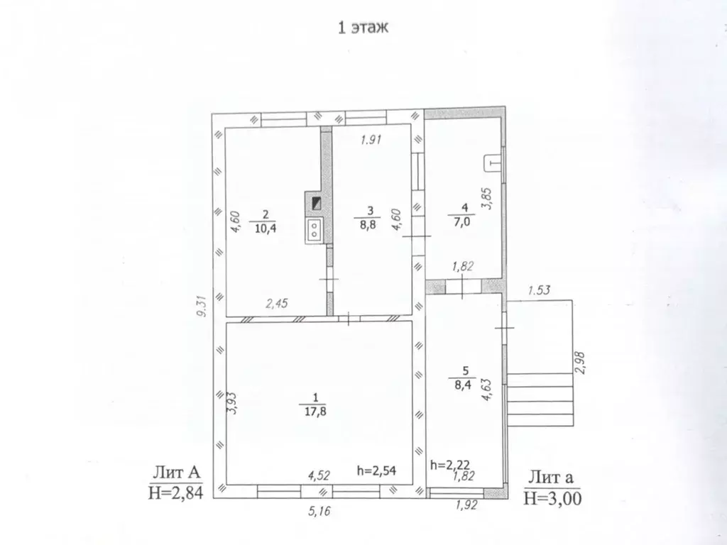 Дом в Краснодарский край, Крымский район, с. Молдаванское Советская ... - Фото 2