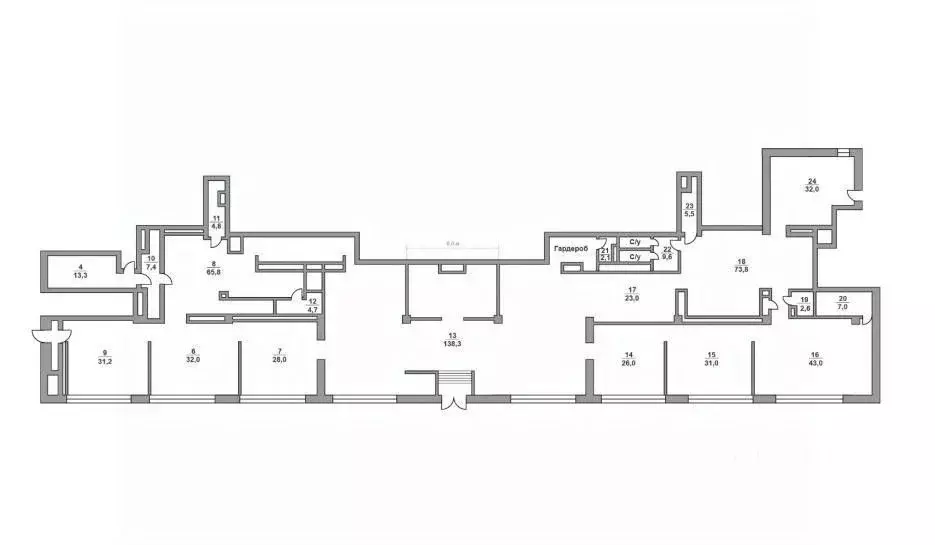 Помещение свободного назначения в Москва Хлыновский туп., 4 (581 м) - Фото 2