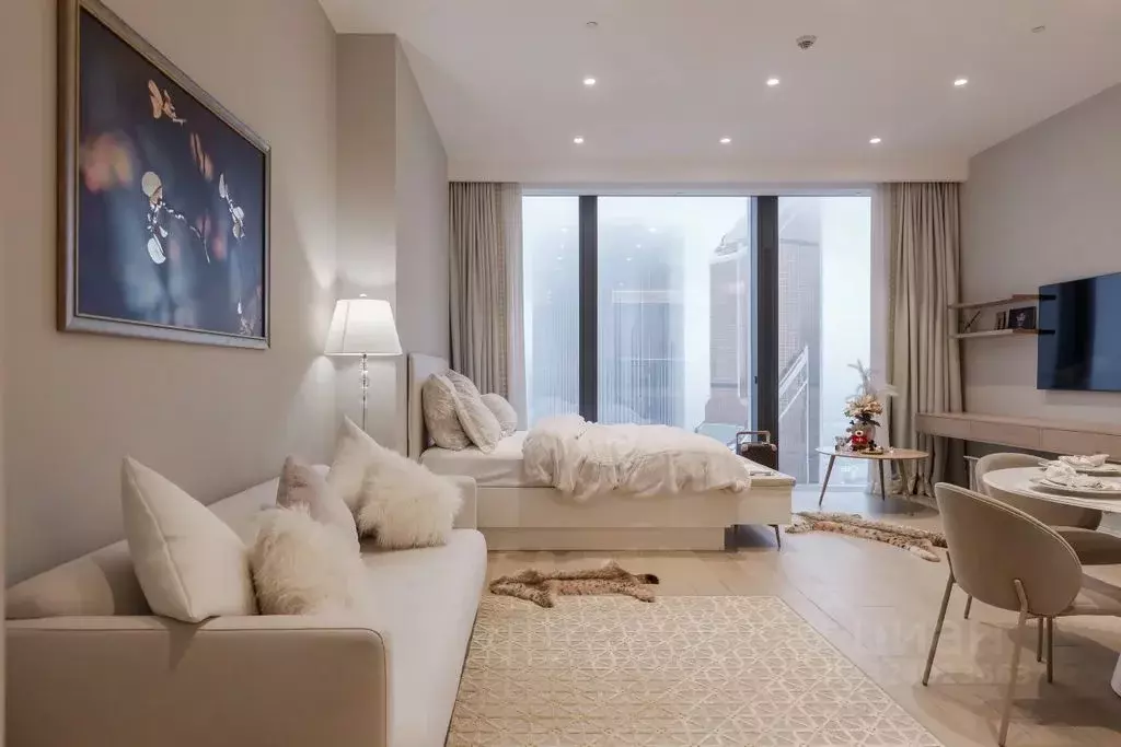 1-к кв. Москва 1-й Красногвардейский проезд, 22с1 (55.0 м) - Фото 2