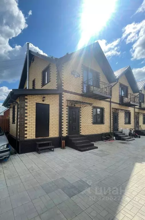 Таунхаус в Калужская область, Совхоз Боровский с/пос, д. Кабицыно ул. ... - Фото 1