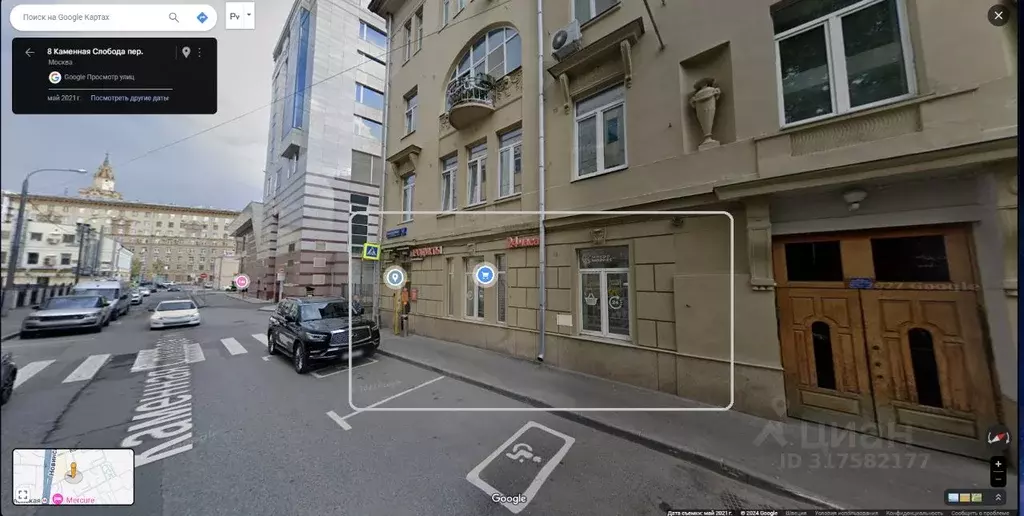Помещение свободного назначения в Москва пер. Каменная Слобода, 8 (144 ... - Фото 0