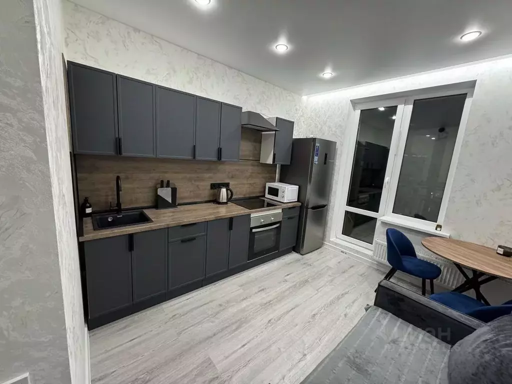 1-к кв. Татарстан, Казань ул. Мансура Хасанова, 15 (35.7 м) - Фото 1