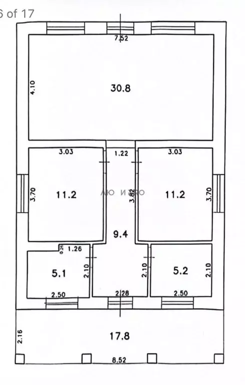 Коттедж в Башкортостан, с. Буздяк ул. Пионерская, 44 (96 м) - Фото 2