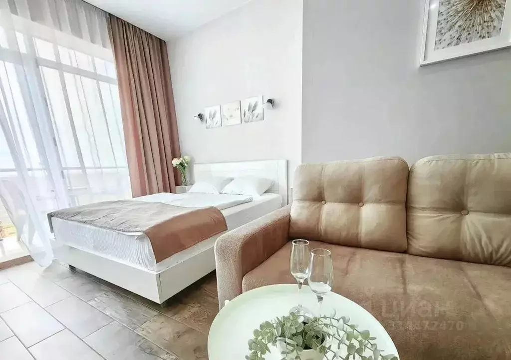 1-к кв. Ростовская область, Таганрог ул. Адмирала Крюйса, 28АкД (35.0 ... - Фото 0