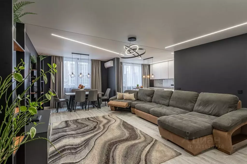 3-к кв. Свердловская область, Екатеринбург ул. Юмашева, 12 (115.0 м) - Фото 1