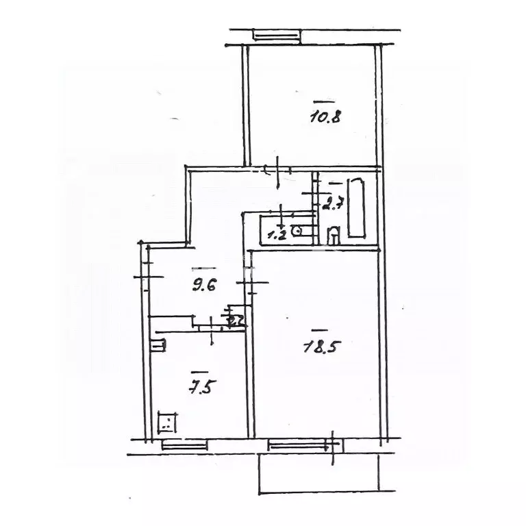 2-к кв. Приморский край, Находка ул. Мичурина, 8 (50.5 м) - Фото 1