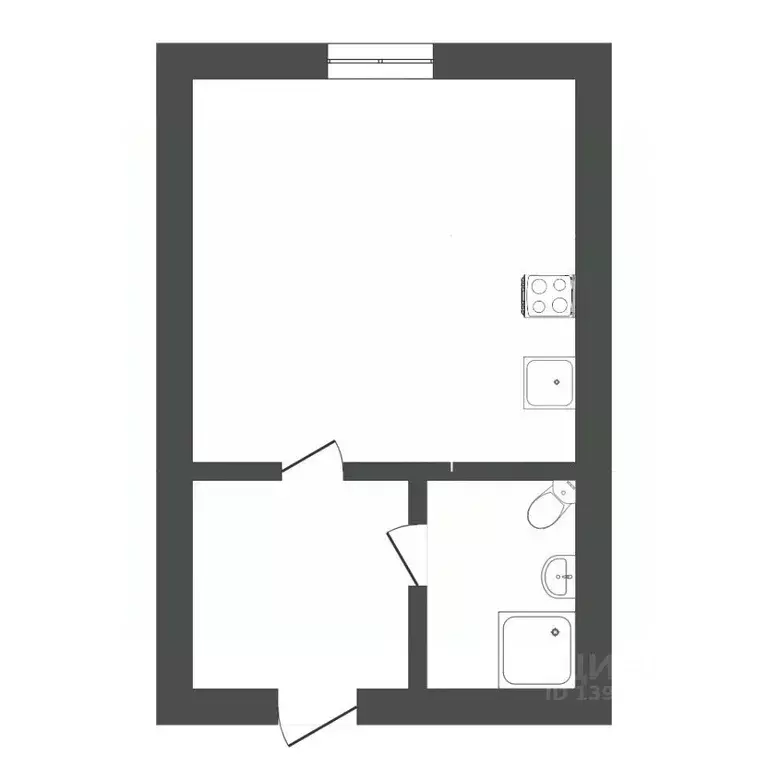 Студия Тюменская область, Тюмень ул. 50 лет ВЛКСМ, 91а (13.1 м) - Фото 2