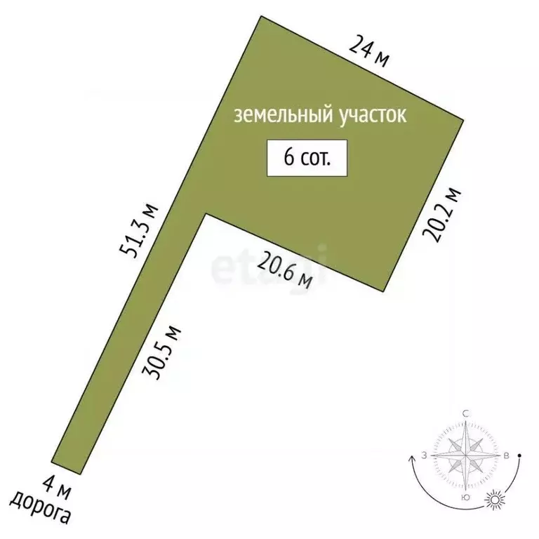 Участок в Крым, Симферопольский район, Добровское с/пос, с. Пионерское ... - Фото 2