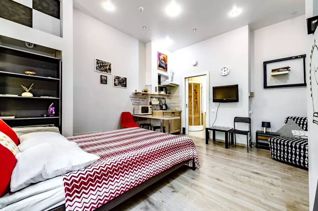 1-к кв. Санкт-Петербург ул. Чайковского, 10 (25.0 м) - Фото 0