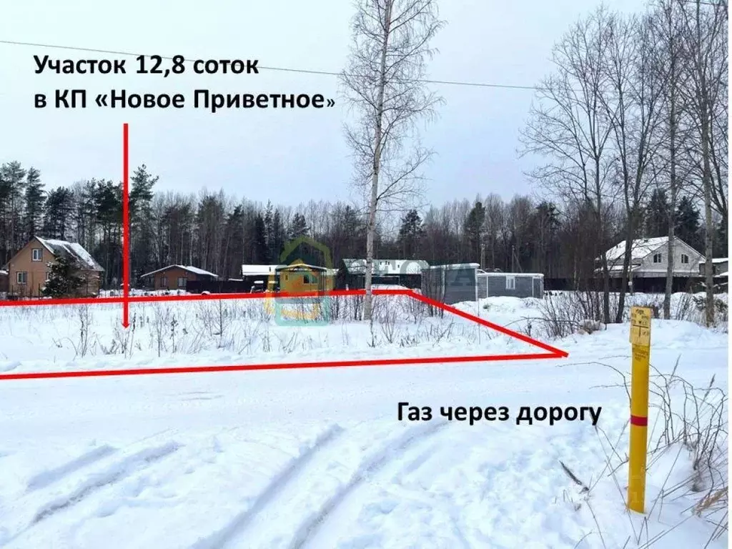 Участок в Ленинградская область, Выборгский район, Полянское с/пос, ... - Фото 1