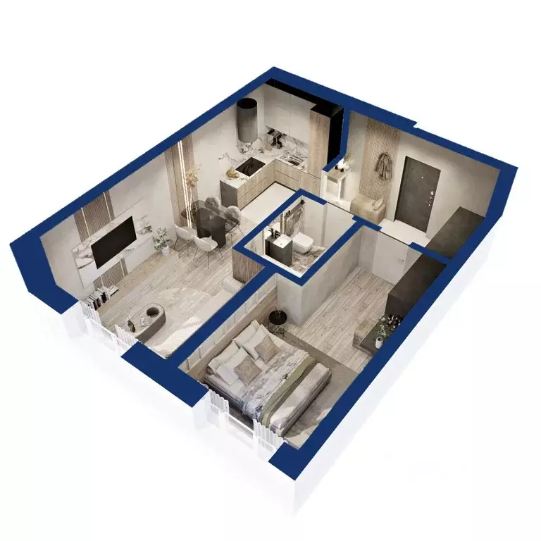 1-к кв. Башкортостан, Уфа Сипайловская ул., 31 (43.48 м) - Фото 1