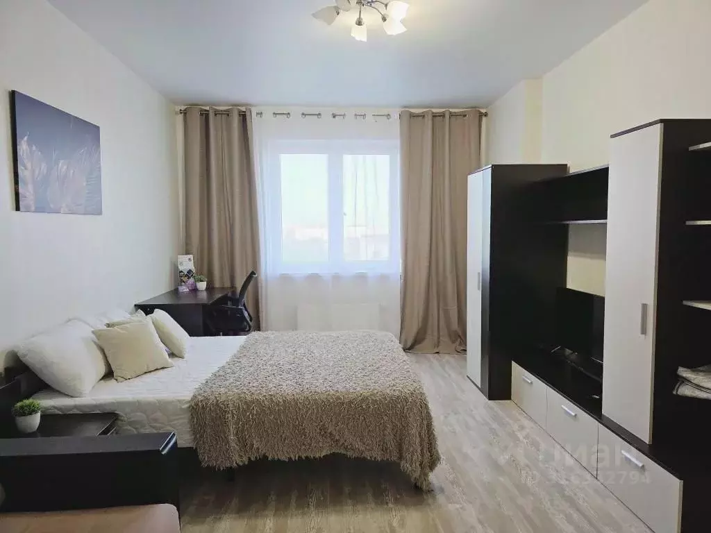 1-к кв. Татарстан, Казань ул. Хусаина Мавлютова, 17Ек1 (40.0 м) - Фото 1