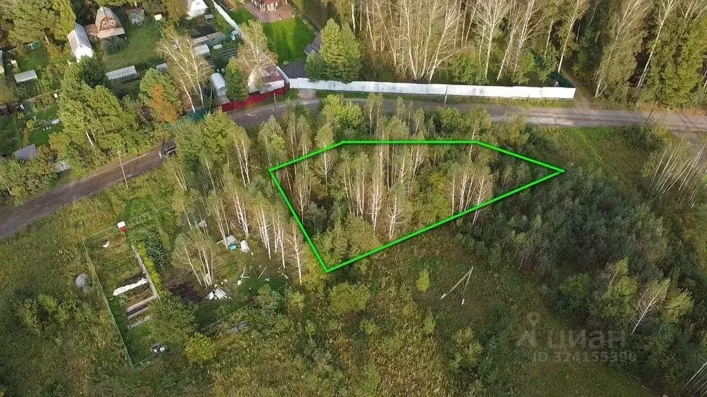 Участок в Томская область, Томский район, Богашевское с/пос, Офицеры ... - Фото 1