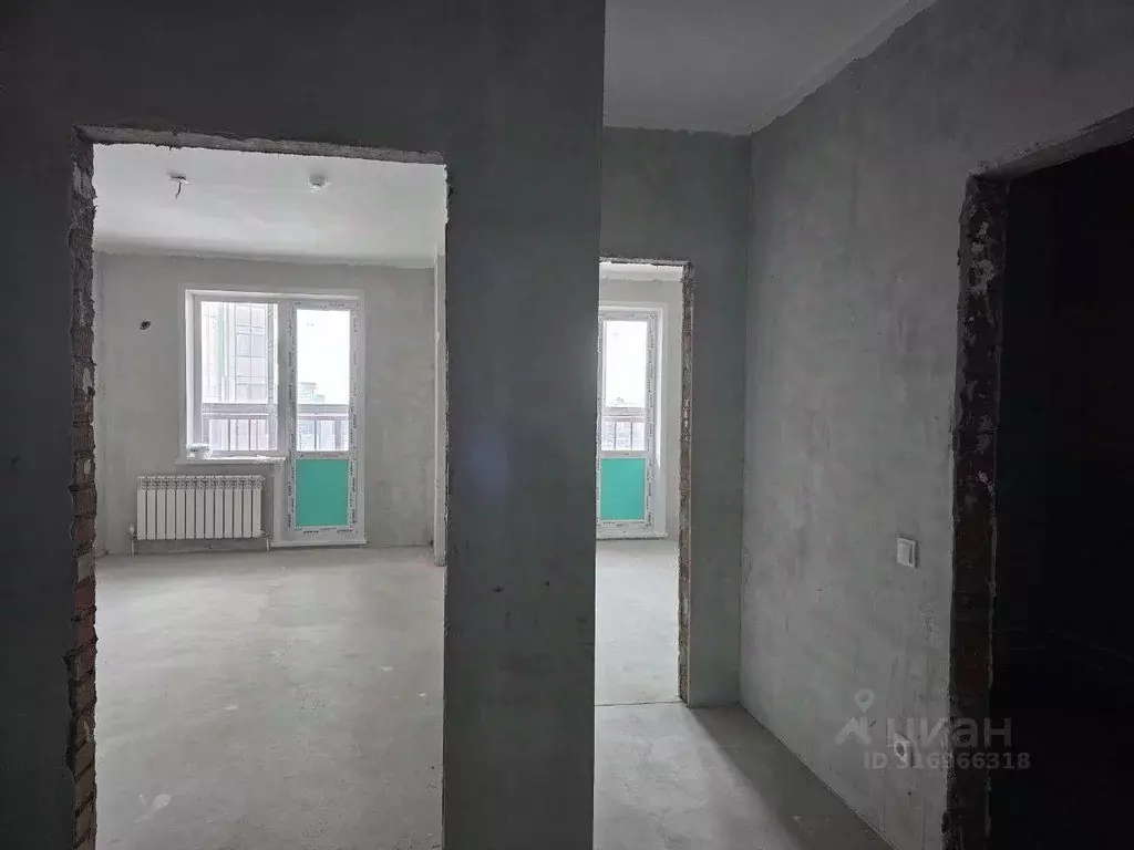Квартира, 2 комнаты, 38.79 м - Фото 1