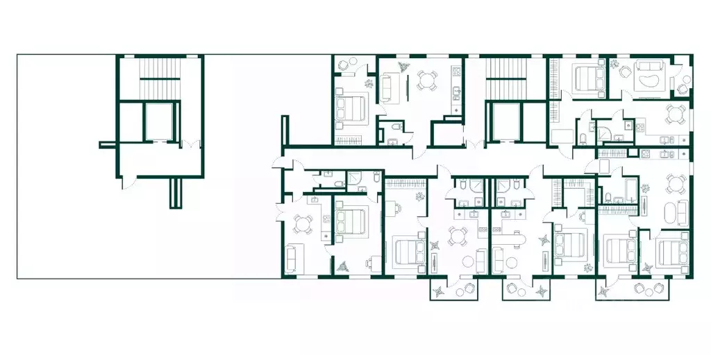1-к кв. Дагестан, Дербент Новая История жилой комплекс (32.07 м) - Фото 2