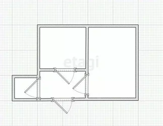 1-к кв. Ингушетия, Магас ул. Саида Чахкиева (50.0 м) - Фото 2
