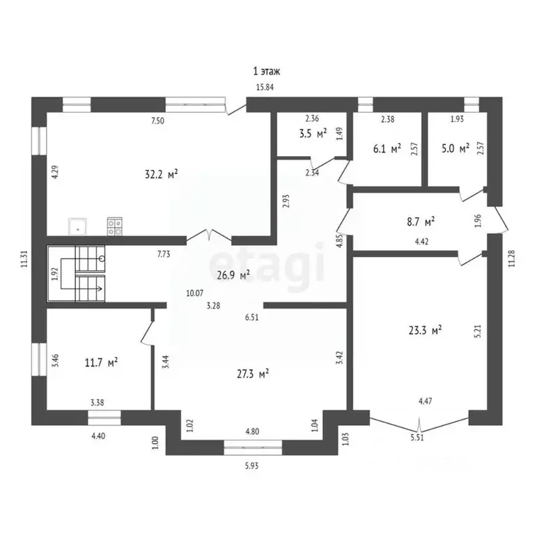 Дом в Свердловская область, Тавда ул. 9 Января (259 м) - Фото 2