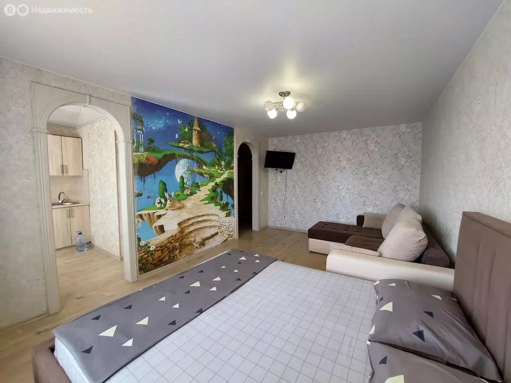 1-комнатная квартира: Курган, улица Криволапова, 61 (31.2 м) - Фото 2