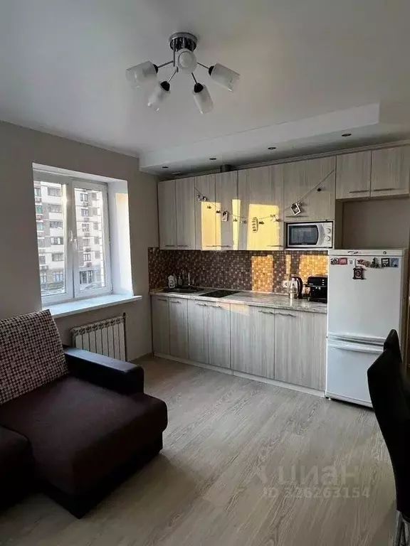 Студия Московская область, Пушкино ул. Просвещения, 8к2 (26.0 м) - Фото 1