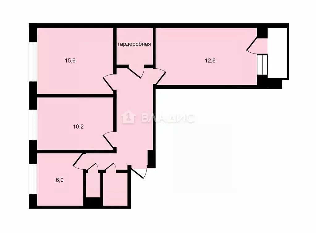 3-к кв. Москва ул. Коненкова, 4Б (60.0 м) - Фото 2