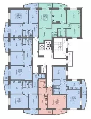 1-к кв. Воронежская область, Воронеж ул. Летчика Филипова, 4 (48.7 м) - Фото 2