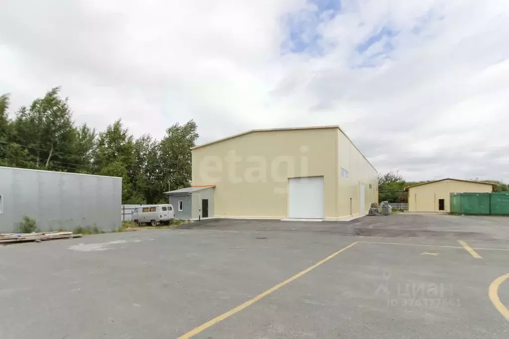 Склад в Тюменская область, Тюмень пос. Новорощино, ул. Сергея ... - Фото 1