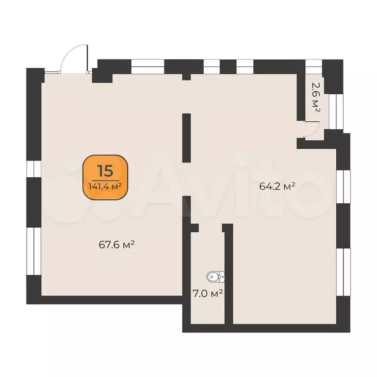 Продам помещение свободного назначения, 141.4 м - Фото 0