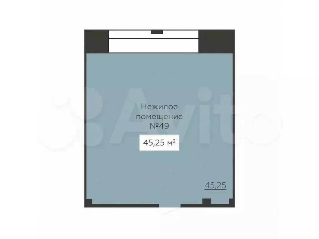 Продам помещение свободного назначения, 45.25 м - Фото 0