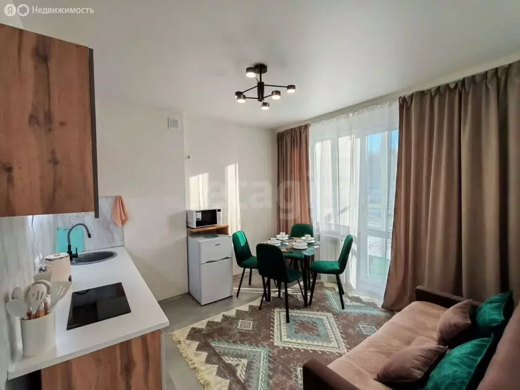 Квартира-студия: Омск, Подгорная улица, 19 (40.4 м) - Фото 1