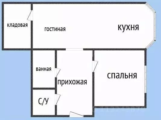 2-к кв. Дагестан, Каспийск ул. Ленина, 35 (60.0 м) - Фото 2