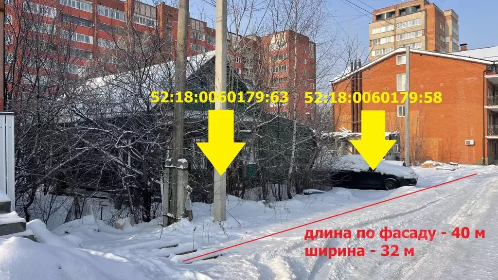 Участок в Нижегородская область, Нижний Новгород Цимлянская ул., 9 ... - Фото 0