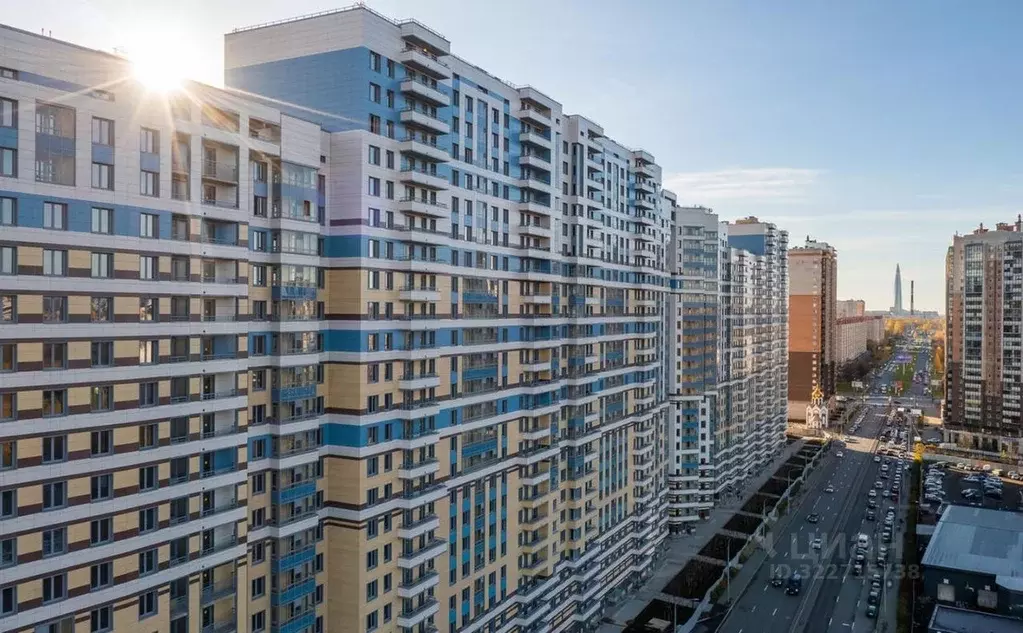 2-к кв. Санкт-Петербург Коломяжский просп., 11 (67.78 м) - Фото 2